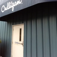 Culligan water services storefront in Durham, NC, offering expert water softening and filtration.