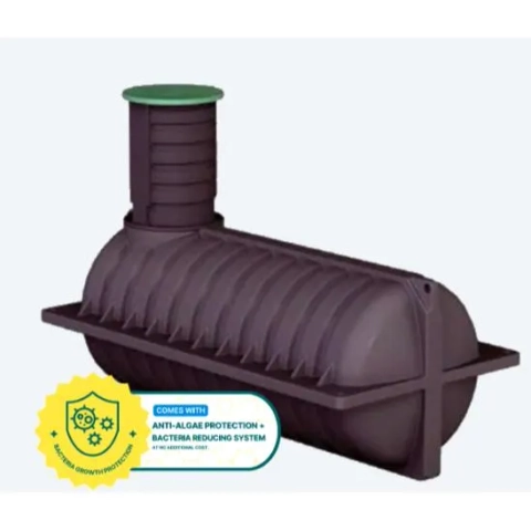 3000 Litre Underground Water Tank by Tuff Tanks Australia, concealed, 100% recyclable, and built with robust PE.