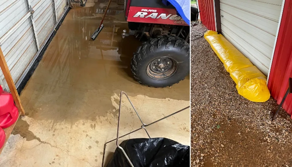 VEVOR Flood Barrierfailed to absorb water and water still entered the garage