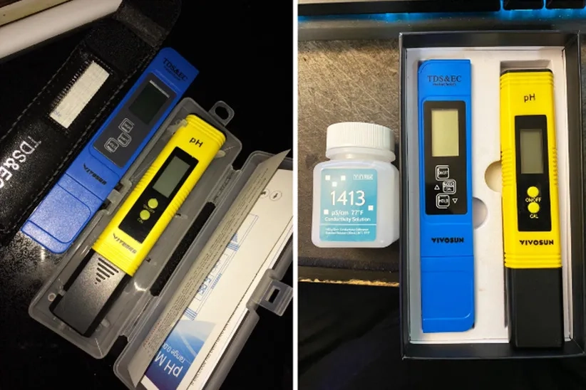 VIVOSUN pH and TDS Meterwas well packaged. The batteries were included and the results were clear. These factors resulted in overall satisfaction.