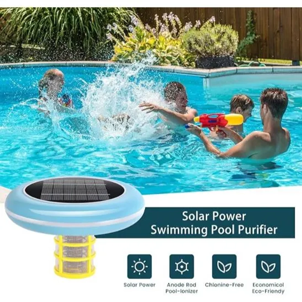 VOKPIT 65000 Gallons Solar Pool Ionizer