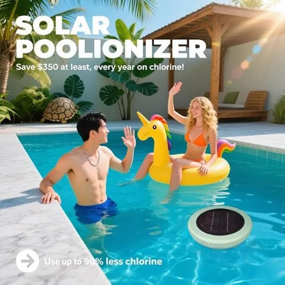 VSKIA 45000 Gallons Solar Pool Ionizer