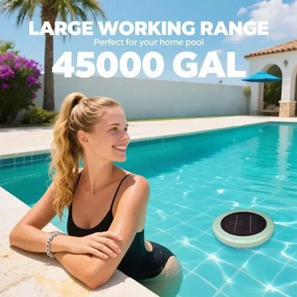 VSKIA 45000 Gallons Solar Pool Ionizer