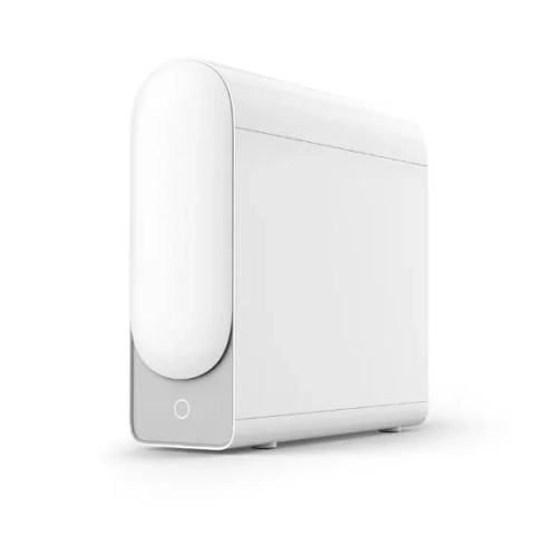 AquaPure Tech Vita Water Purifier sleek, modern, white under-sink or countertop housing unit.