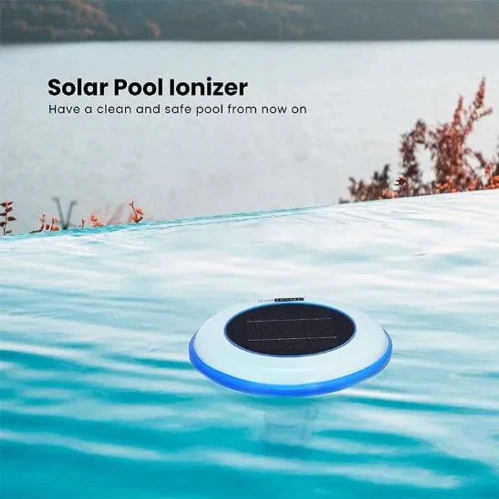 Vivohome Solar Pool Ionizer Chlorine-Free Water Purifier