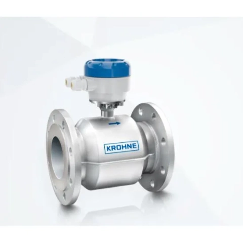WATERFLUX 3070 F electromagnetic water meter by KROHNE for CT measurement and district potable water metering. (Character Count: 104)