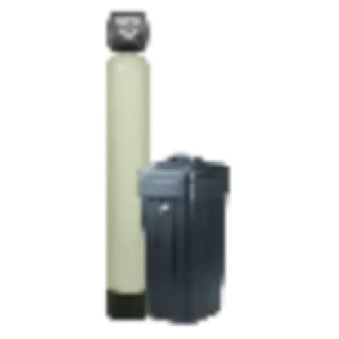 Professional point-of-entry home water conditioning system engineered to eliminate hard water minerals, neutralize chloramines, and isolate scale-building calcium, expertly supplied by Water Tender