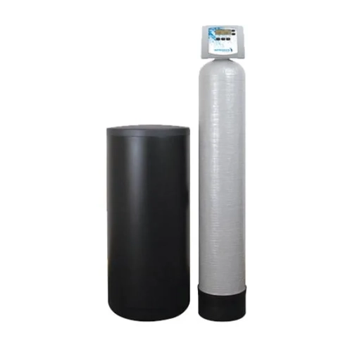 Water-Right Impression RC water softener featuring a dual-chamber tank for filtration and softening.