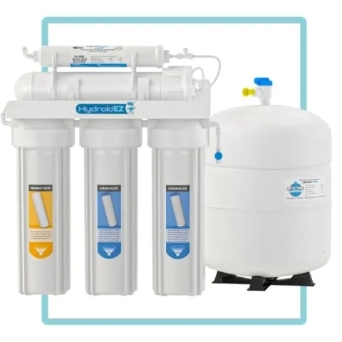 A 5-stage Hydroid EZ Reverse Osmosis water purification system from Water Service USA in Los Angeles.