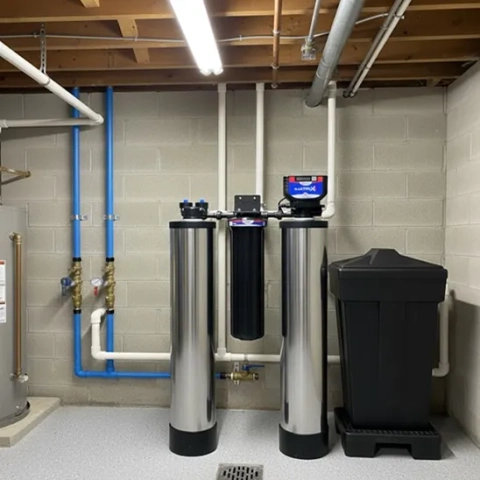 American Plumbing Services of the Carolinas: Professional water softener installation.