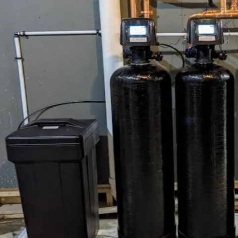Water Treatment Solutions premium residential water softener system designed for advanced hard water removal
