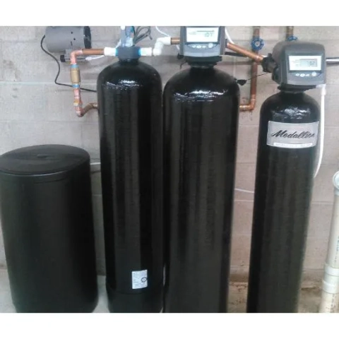 R.A. Bruner Co. Water softener