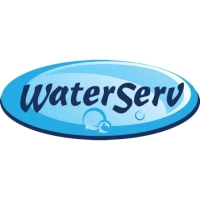 WaterServ official logo: New Oxford, PA experts in water softening and purification services.