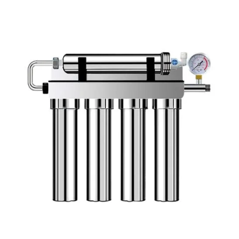 Waterclub steel 5-stage under sink water filter system for clean drinking water and modern kitchen purification