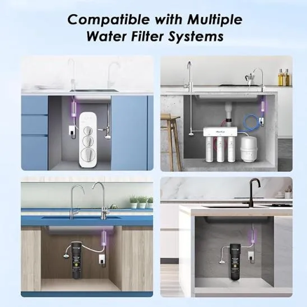 Waterdrop Alkaline Water Filter System and LED UV Ultraviolet