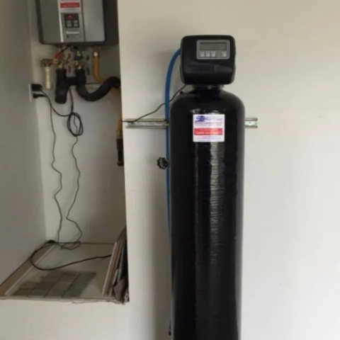 West Coast Plumbing Pumps water softener