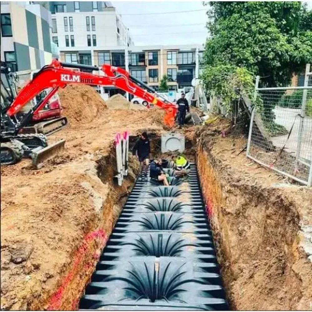 Graf Garantia 10,000L XL underground tank: German-engineered, robust design, perfect for rainwater harvesting