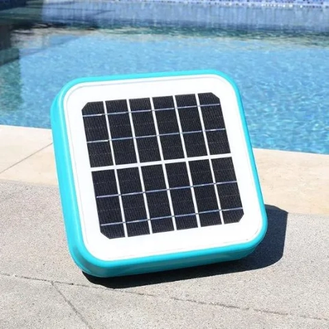 XtremepowerUS 35000 Gallons Square Solar Pool Ionizer