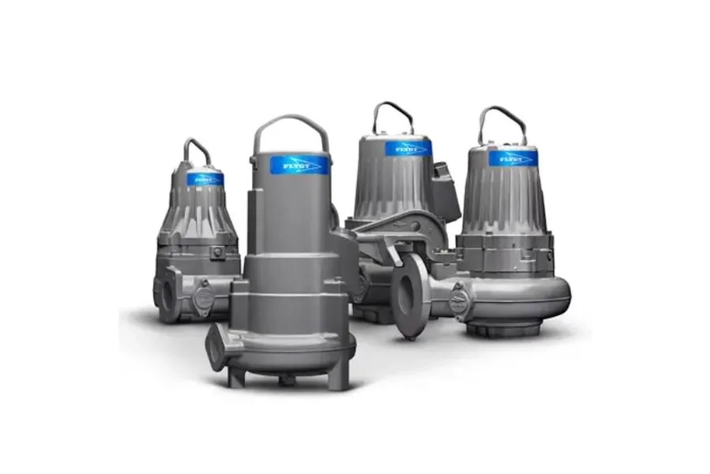Xylem Flygt N-Technology wastewater pump model range for industrial sewage and slurry applications