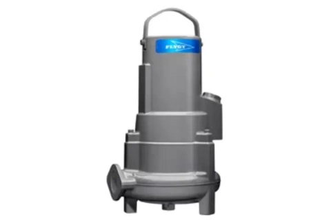 Xylem Flygt N-Technology wastewater pump designed for efficient solids-handling sewage pumping systems