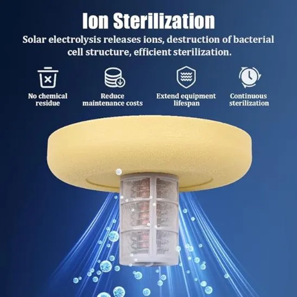YUEWO 35000 Gallons Solar Pool Ionizer