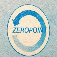 Zeropoint logo for sustainable water treatment and purification services in Helsinki.