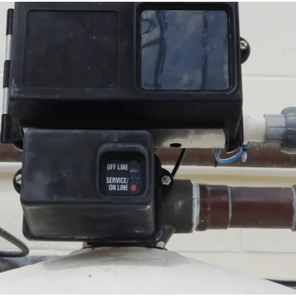 Custom-built residential water softener by Florida Water Treatment designed for Tampa Bay’s specific hard water levels