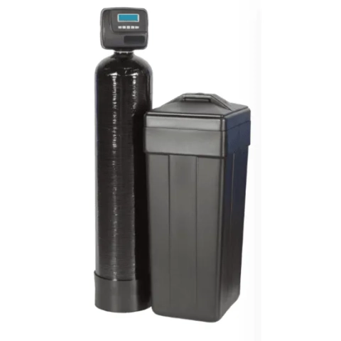 Heartland Series high-efficiency water softener system designed for residential hard water mineral removal