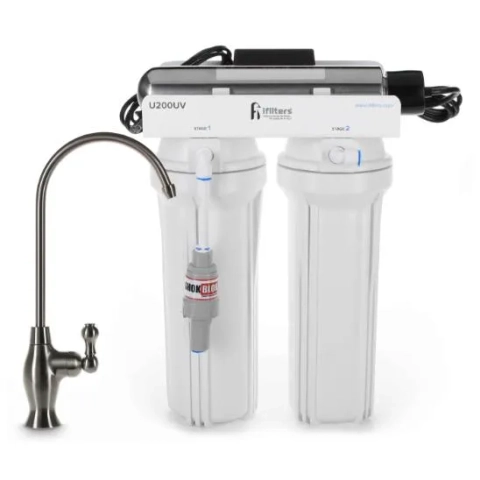 iFilters 3 Stage Undersink Water Filter System with UV