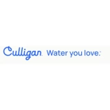 Commercial Culligan Water office facility with glass double-door entrance and manicured bushes