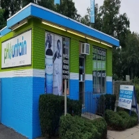 $\text{pHountain}$ Water & Wellness storefront: Whole House Water Filtration Systems and detox services