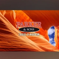 Parker & Sons Phoenix official brand logo for professional air conditioning and plumbing solutions.
