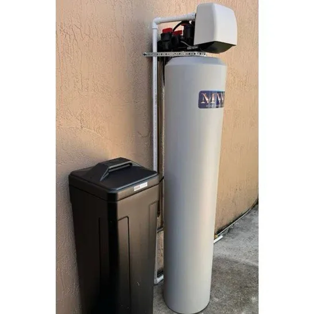 Miami Water Systems whole house water purification setup including a softener and alkaline filter