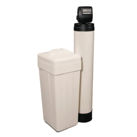 Gulf Coast Hard Water Management single-tank water softener with a high-efficiency digital control valve