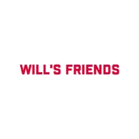 Will's Friends logo in red bold text on a white background, representing water services.